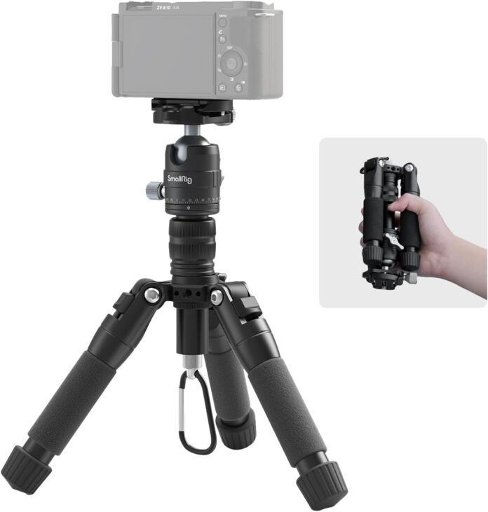 SmallRig VT-20 Aluminum Mini Tripod, 20