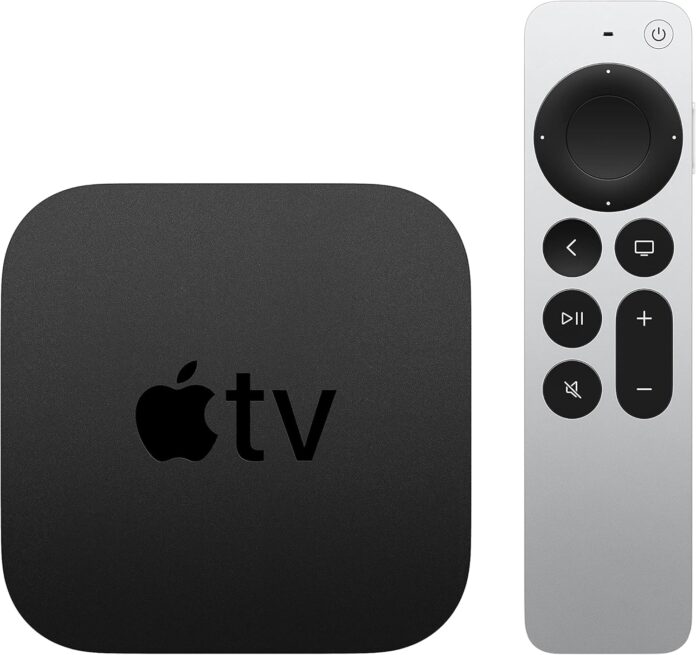 2021 Apple TV 4K 64GB - Black (2nd Generation) (Renewed)